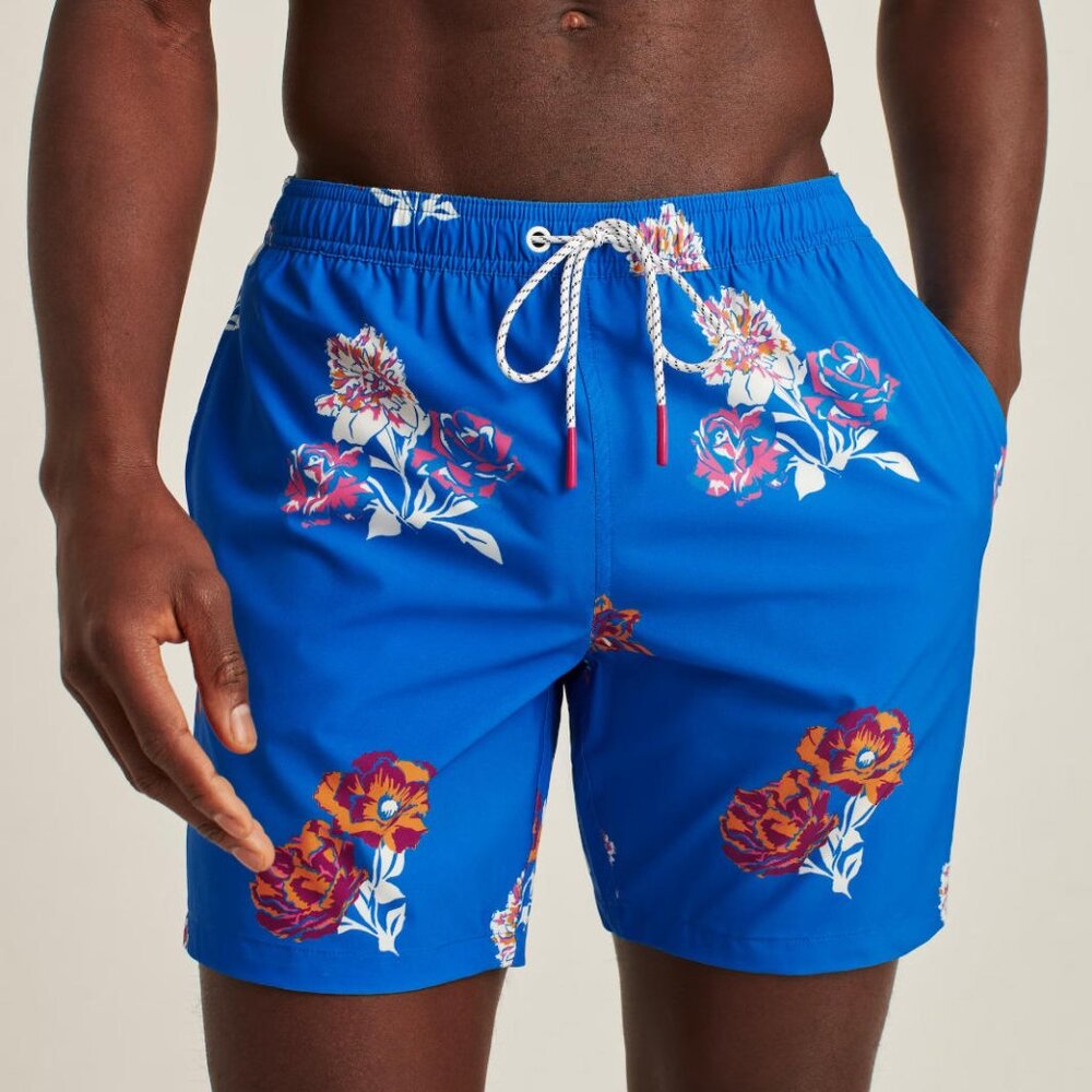 Bonobos Riviera Recycled Swim Trunks Shorts Ludgate Floral Printed XXL